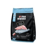 PAN MIĘSKO Pollo con trota S - cibo secco per gatti - 400g