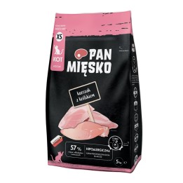 PAN MIĘSKO Kitten Pollo con coniglio XS - cibo secco per gatti - 5kg