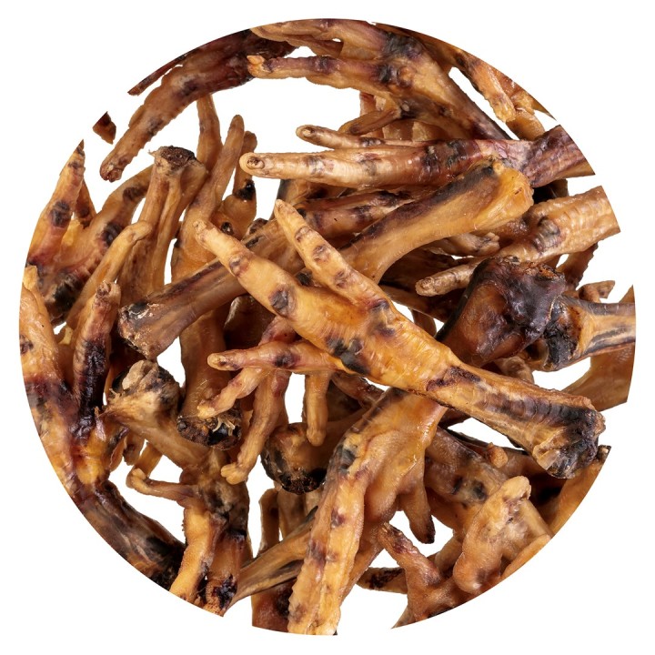 PETITTO Zampe di pollo secche - snack per cani - 1kg