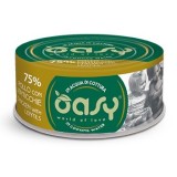 OASY More Love Pollo con lenticchie - cibo umido per gatti - 70g
