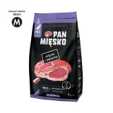 PAN MIĘSKO Vitello con Agnello Senior Croccante M - Cibo secco per Cani - 9kg