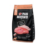 PAN MIĘSKO Vitello con tacchino XL - cibo secco per cani - 9kg