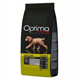 OPTIMANOVA Adult Mini Digestivo Coniglio e Patata - cibo secco per cani - 2kg