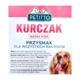 PETITTO Petti di pollo morbidi - snack per cani - 500 g