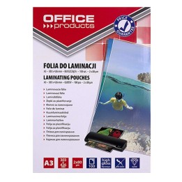 OFFICE PRODUCTS Laminating film A3 2x80 micron lucido 100 fogli trasparente