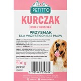 PETITTO Zampe di pollo - snack per cani - 500g