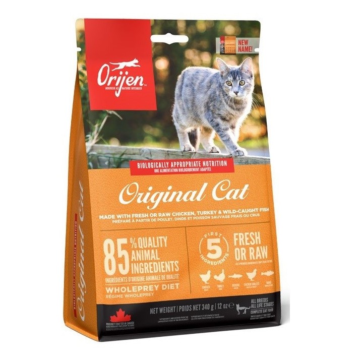 Orijen Cat & Kitten gatti cibo secco Pollo Pesce Tacchino 340 g