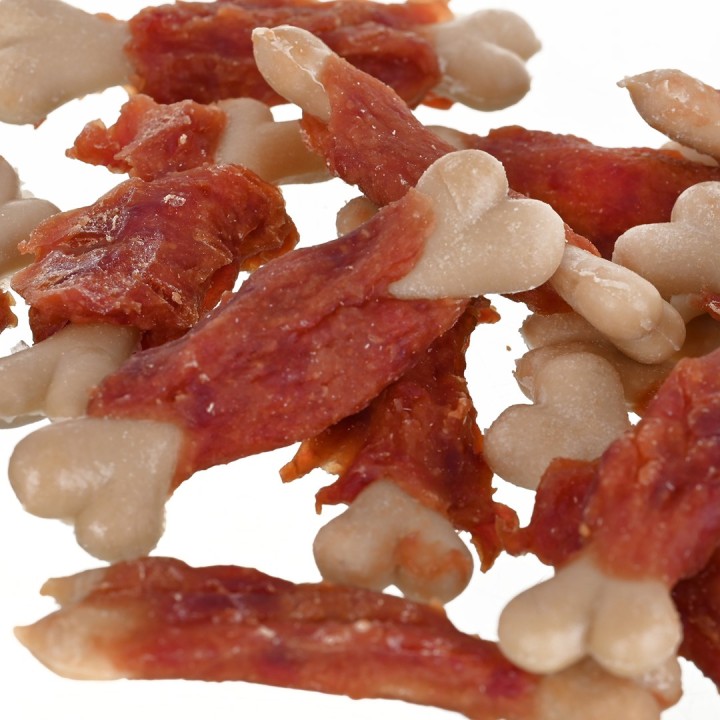 PETITTO Cubetti di calcio e carne di anatra - snack per cani - 500 g