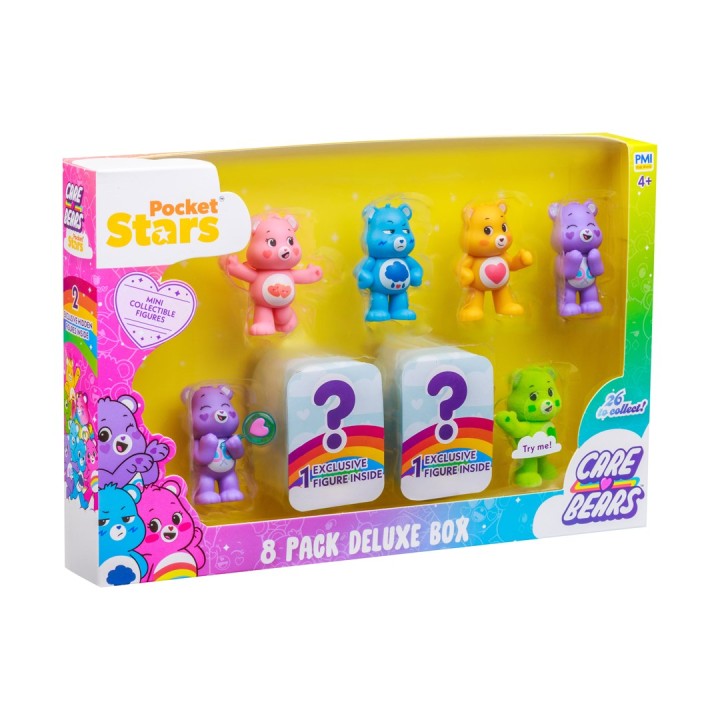 CARE BEARS S1 FIGURE - 8 PACK DELUXE BOX (ASSORTIMENTO)