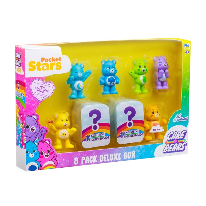 CARE BEARS S1 FIGURE - 8 PACK DELUXE BOX (ASSORTIMENTO)