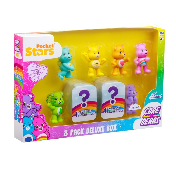 CARE BEARS S1 FIGURE - 8 PACK DELUXE BOX (ASSORTIMENTO)
