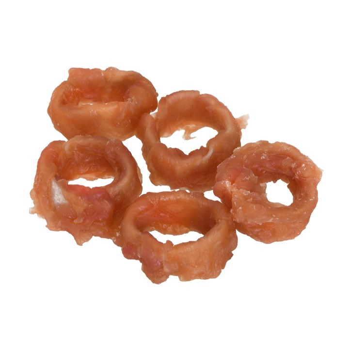 PETITTO Anelli di pesce e pollo - snack per cani - 500 g
