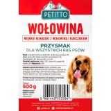 PETITTO Salsicce morbide di manzo - snack per cani - 500g