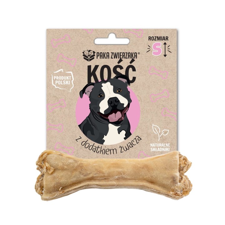 PAKA ZWIERZAKA Osso con trippa S 10 cm - snack per cani - 35g