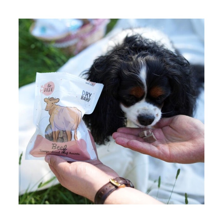 PAKA ZWIERZAKA Lio Pepe Manzo Mono - snack per cani e gatti - 60g