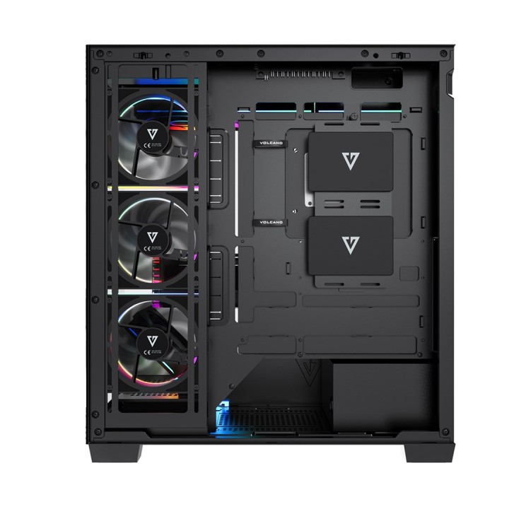 MODECOM VOLCANO STELLAR PLUS ARGB MIDI 8F nero