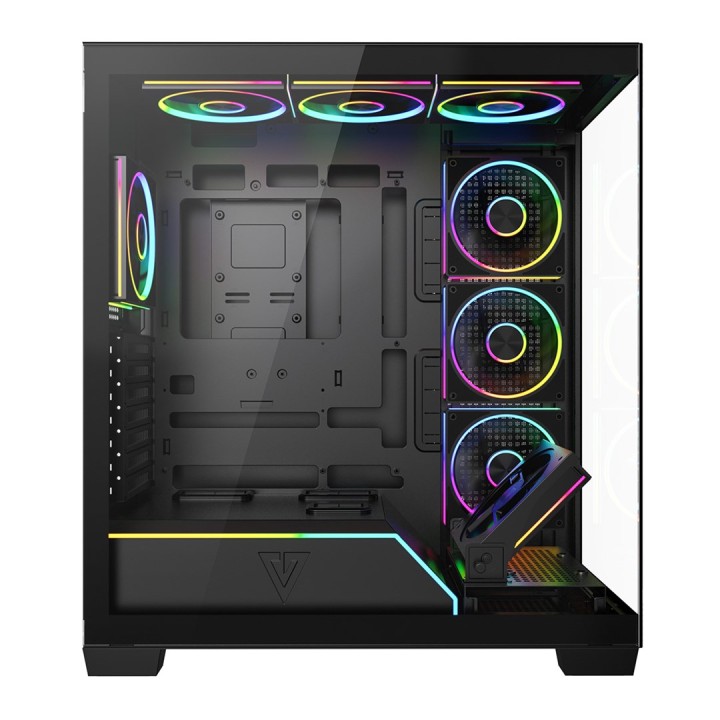 MODECOM VOLCANO STELLAR PLUS ARGB MIDI 8F nero