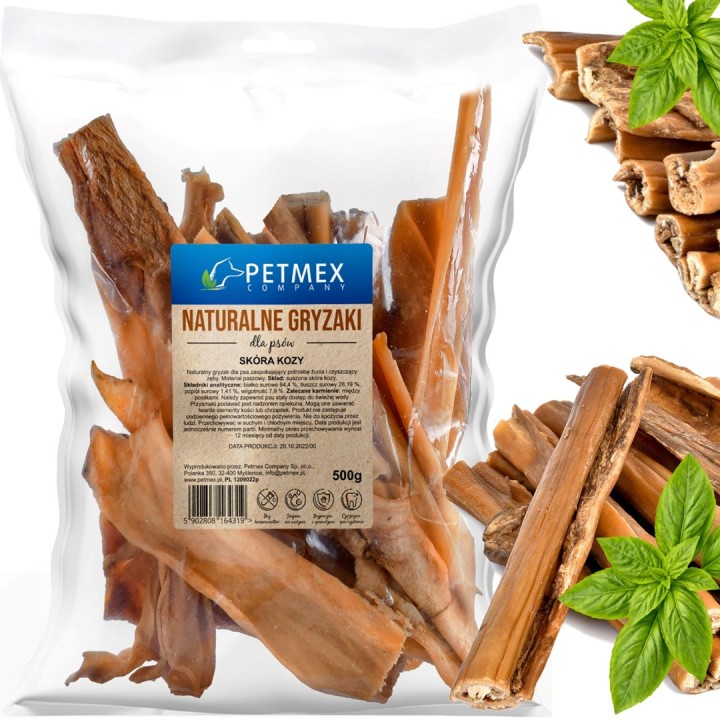 PETMEX Pelle di capra Mono – snack per cani – 500g