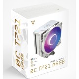 MODECOM Volcano 0C T721 ARGB raffreddatore processore ad aria 12 cm bianco