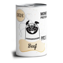 PAKA ZWIERZAKA Pepe Manzo - cibo umido per cani - 400g