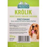 PETITTO Dita morbide di coniglio - snack per cani - 500g