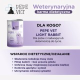 PAKA ZWIERZAKA Pepe Vet Light Mono Coniglio - cibo umido per cani - 400g