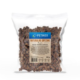 PETMEX snack di coniglio - premio per cani - 500g