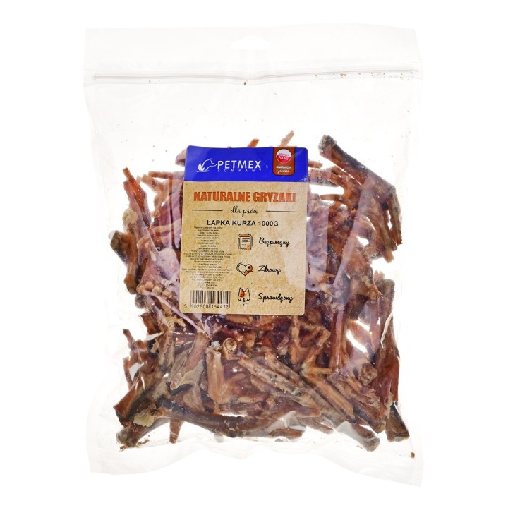 PETMEX Masticabile per cani Zampa di pollo - 1 kg