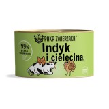 PAKA ZWIERZAKA Tacchino con vitello - cibo umido gatti - 200g