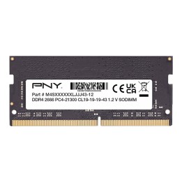 PNY MN8GSD42666 modulo di memoria 8 GB 1 x 8 GB DDR4 260-pin SO-DIMM