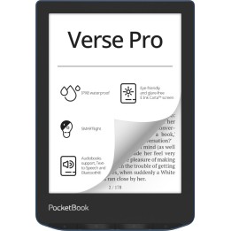 PocketBook Verse Pro Lettore e-book Touchscreen 16 GB Wi-Fi nero blu