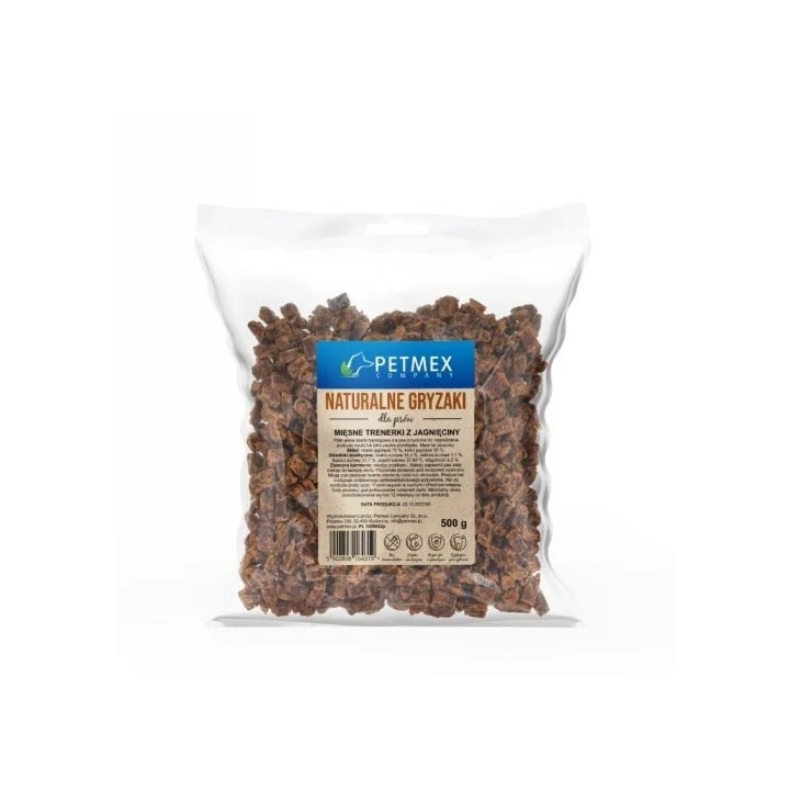 PETMEX snack di addestramento di agnello – premio per cani – 500g