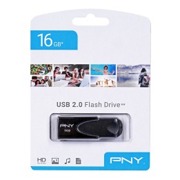 PNY Attaché 4 2.0 16GB USB chiavetta flash USB Type-A nero