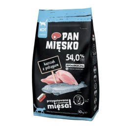 PAN MIĘSKO Pollo con trota S - cibo secco per gatti - 10kg