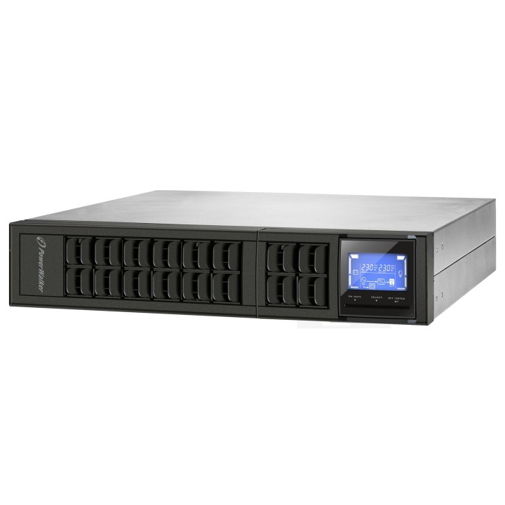PowerWalker VFI 2000CRM LCD Double-conversion (Online) 2 kVA 1600 W 4 AC prese