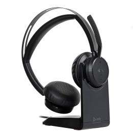 HP Poly Voyager Focus 2-M USB-C-C Cuffia USB-C/A Adattatore Stand di ricarica Customer Special 1