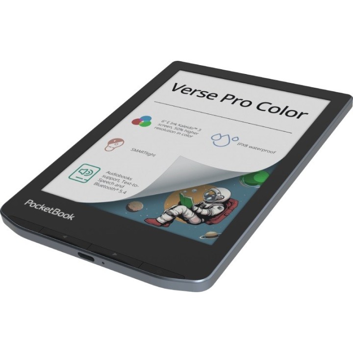 PocketBook Verse Pro Color lettore e-book 6 E Ink Kaleido 3 16 GB Wi-Fi Mare tempestoso (PB634K3-1-WW)