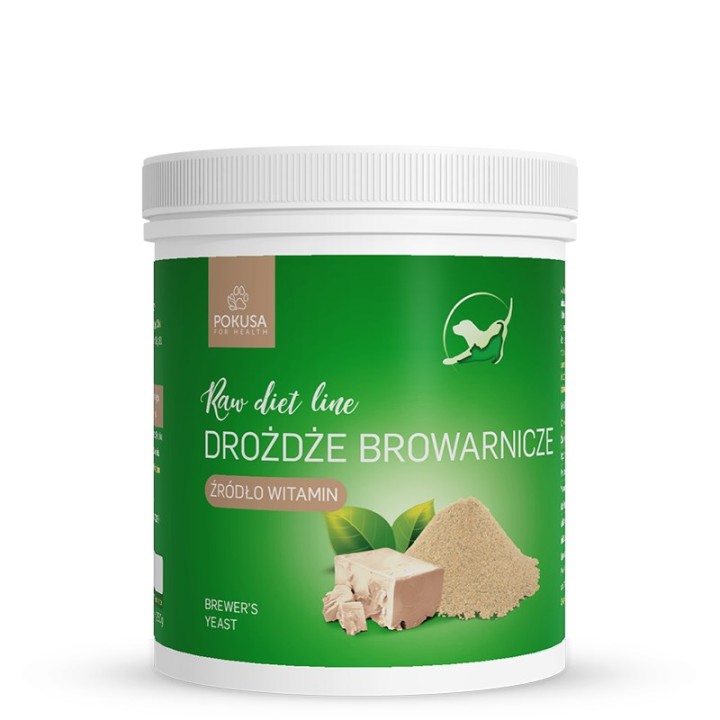 POKUSA RawDietLine Lievito di birra - Integratori per cani e gatti - 250g