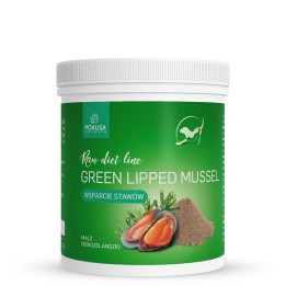 POKUSA RawDietLine Green Lipped Mussel - integratori per cani e gatti - 150g
