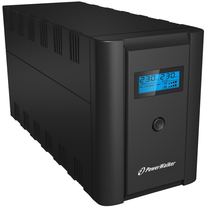 PowerWalker VI 2200 LCD/FR 2.2 kVA 1200 W 4 AC prese