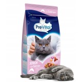 PREVITAL Senior salmone - cibo secco per gatti - 1 4kg