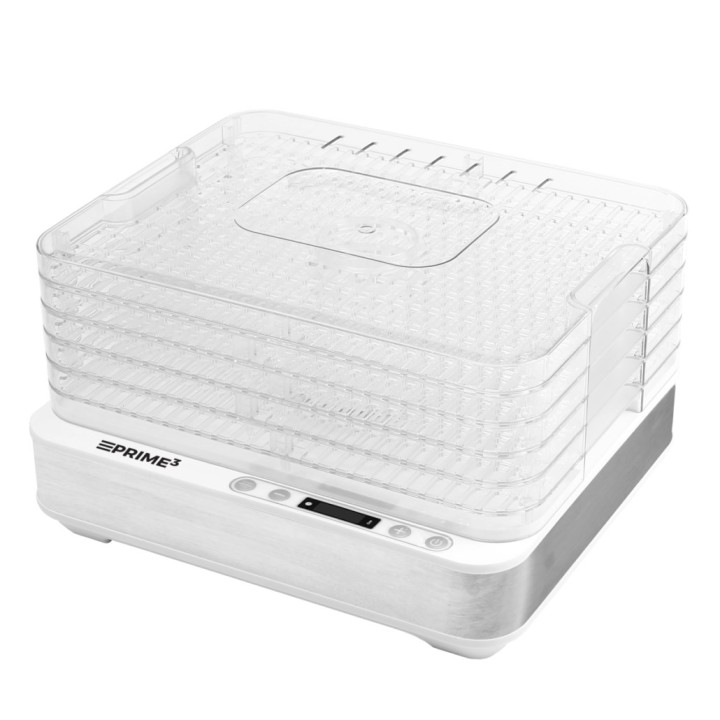 PRIME3 SFD51 Disidratatore alimentare trasparente bianco 420 W