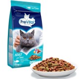 PREVITAL Adult tonno - cibo secco per gatti - 1 4kg