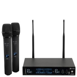 Prodipe M850 DSP Duo UHF F5 - UHF Sistema con 2 microfoni palmare