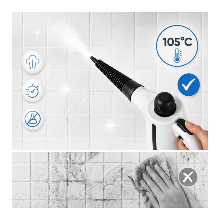 PROFICARE PC-DR 3145 Pulitore a vapore