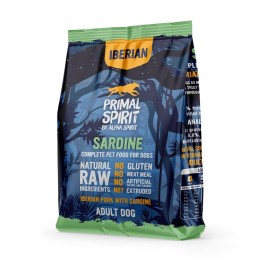 PRIMAL SPIRIT Sardina Ibérica – cibo semi-umido per cani – 1 kg