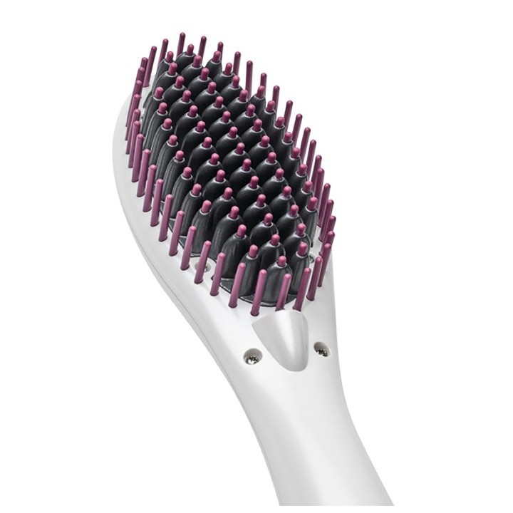 ProfiCare PC-GB 3021 Straightening spazzola Bianco 37 W