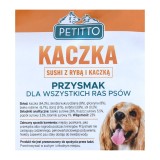 PETITTO Sushi con pesce e anatra - snack per cani - 500 g