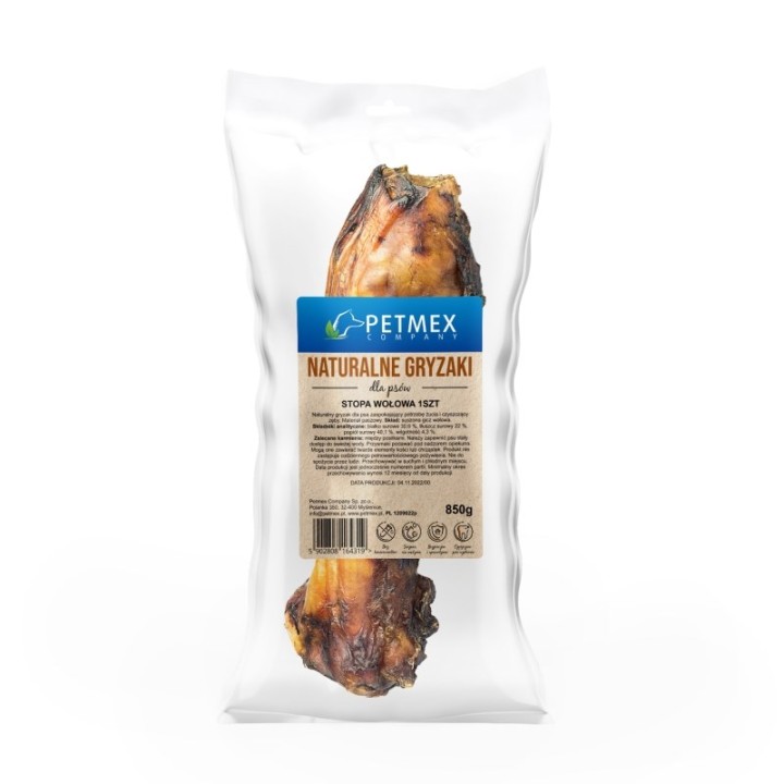 PETMEX Zampa di manzo - masticabile per cane - 850g