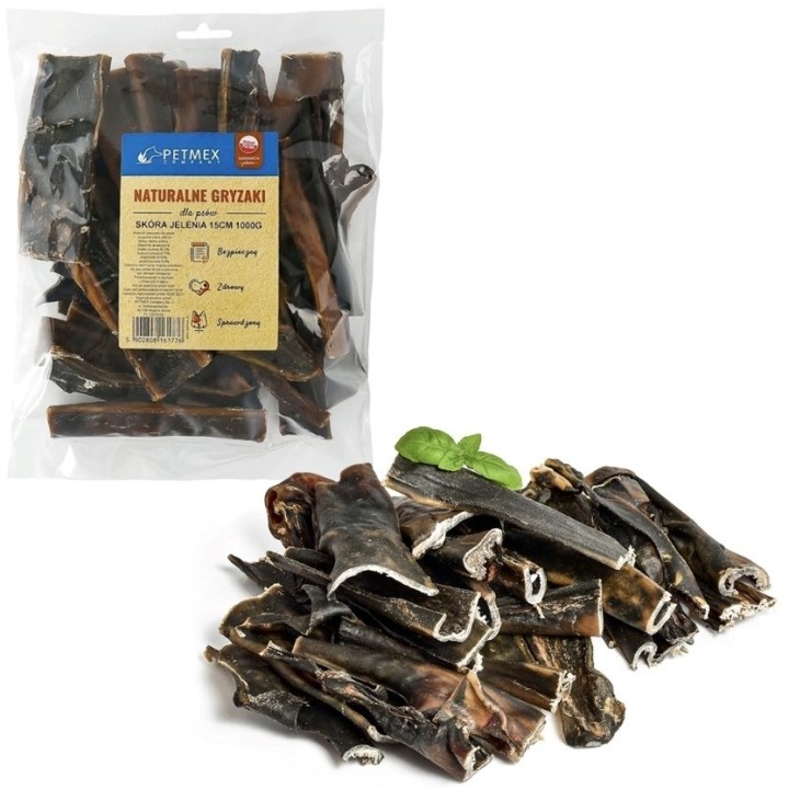 PETMEX Pelle di cervo - snack per cani - 1kg